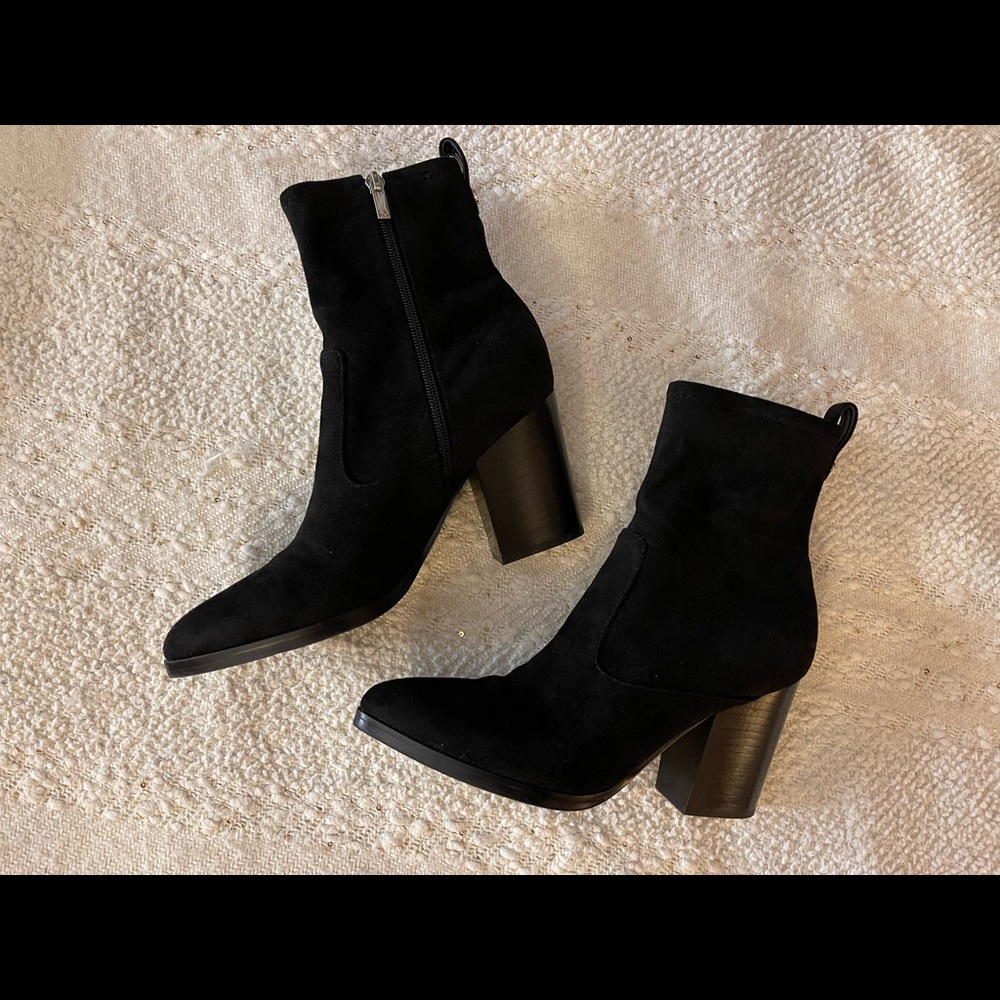 Marc Fisher Avalyn Black Booties